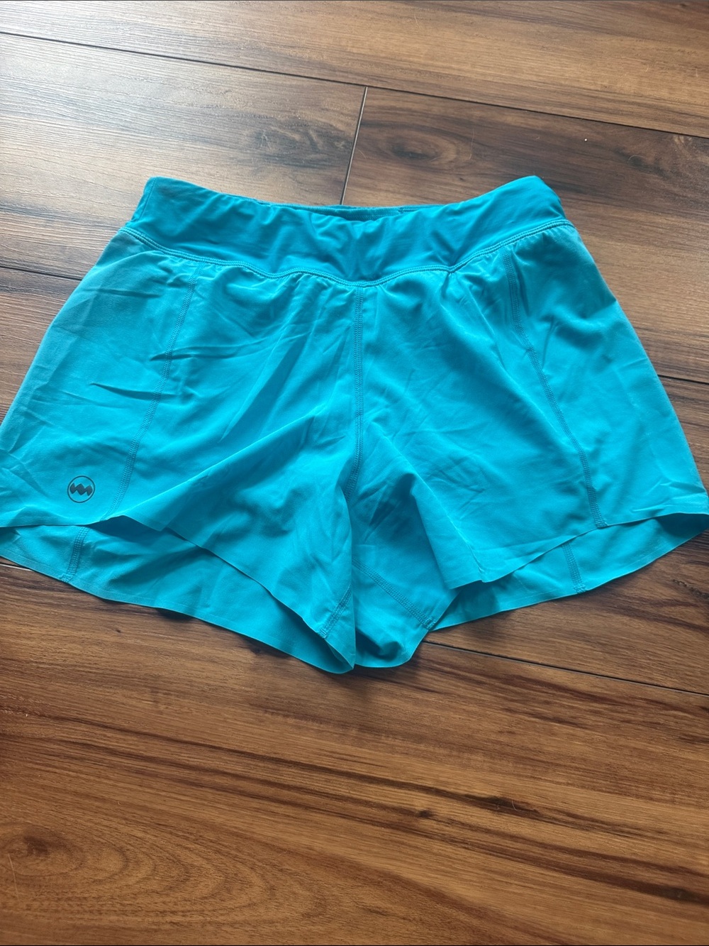 Janji Teal Running Shorts